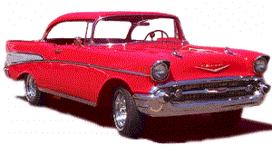 Several 1957 Chevys